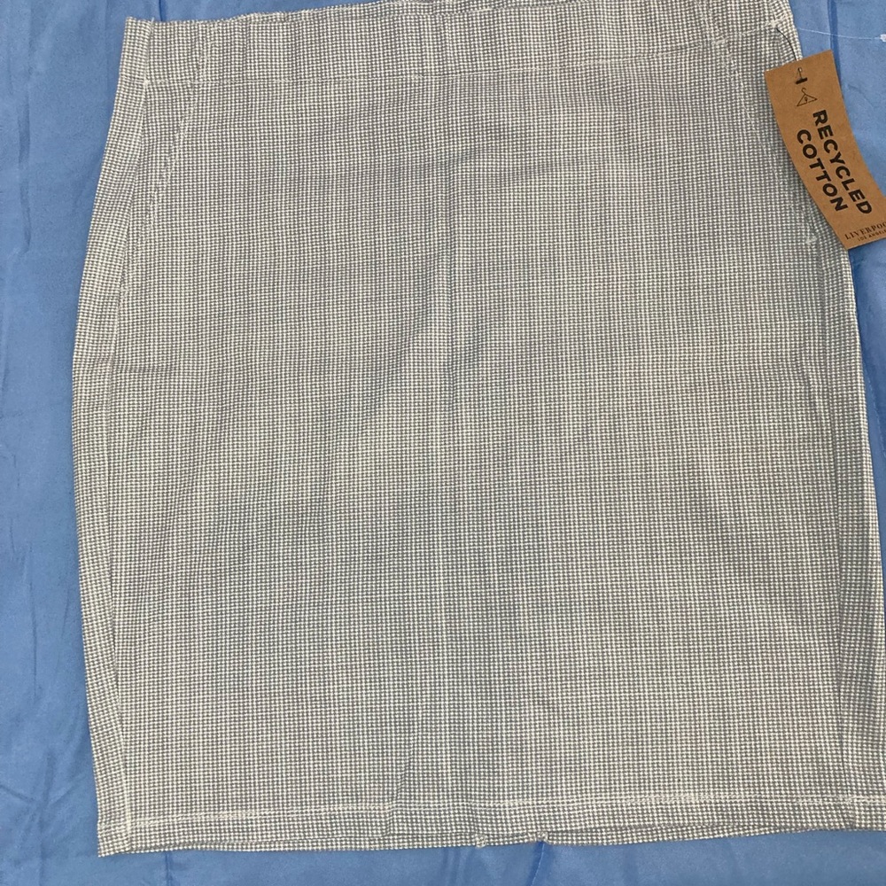 NWT Liverpool Los Ángeles Women’s Casual Short Skirt no pockets New  Size 16